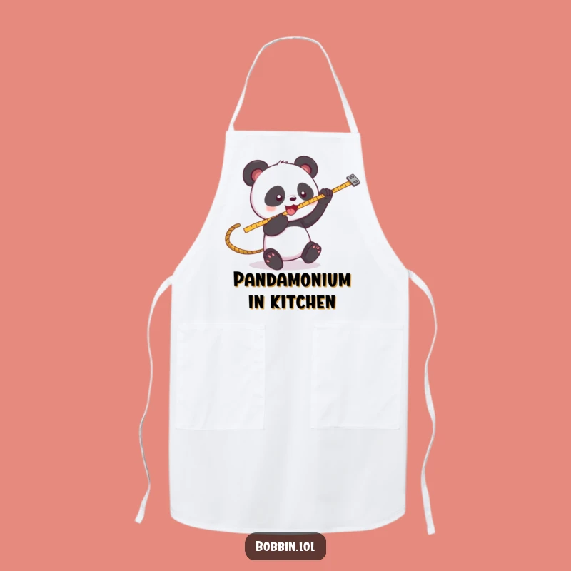 Funny Panda Sewing Apron: Protect Your Clothes with Playful Panda Style