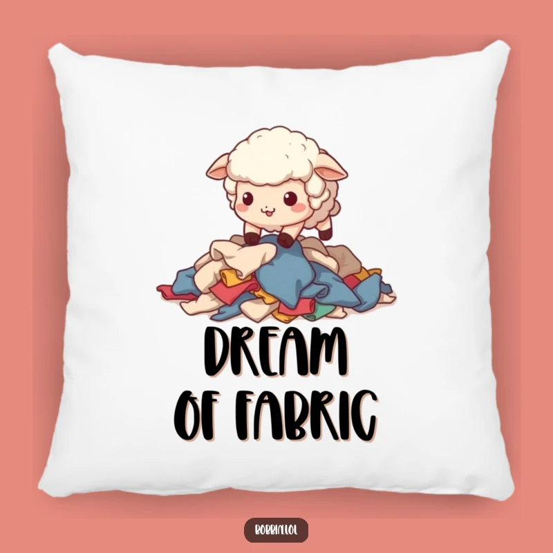 Funny Sheep Sewing Pillow: Cozy Comfort with a Hilarious Stumbling Sheep