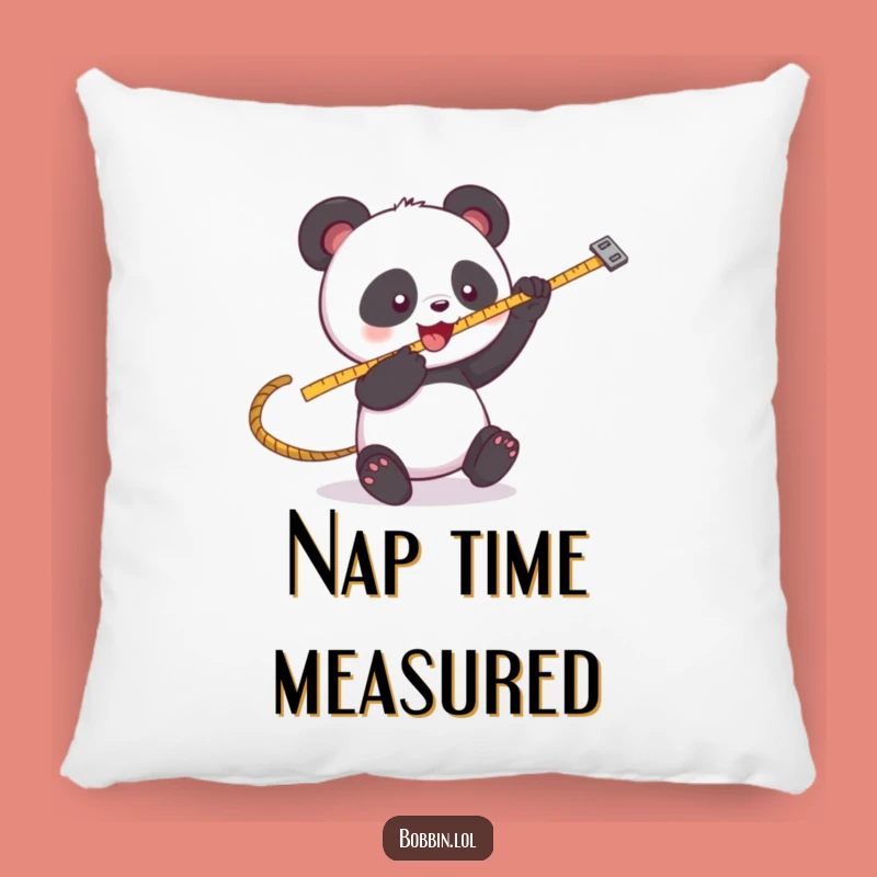 Funny Panda Sewing Pillow: Cozy Comfort with a Hilarious Playful Panda