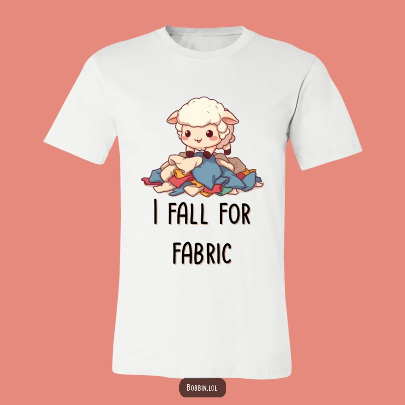 Funny Sheep Sewing T-Shirt: Stumbling Sheep Tee, a Hilarious Crafting Gift