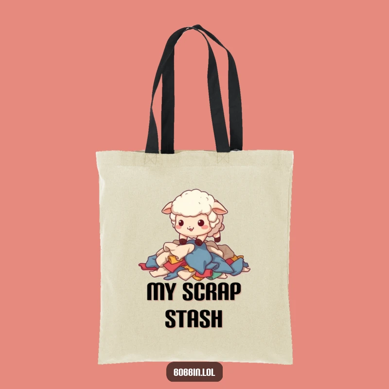 Funny Sheep Sewing Tote Bag: Carry Your Supplies with Adorable Sheep Charm